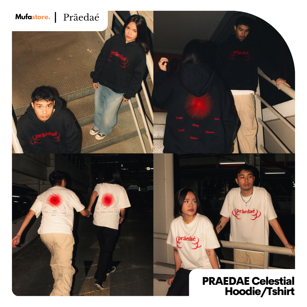 PRAEDAE Celestial Series Hoodie & Tees Original