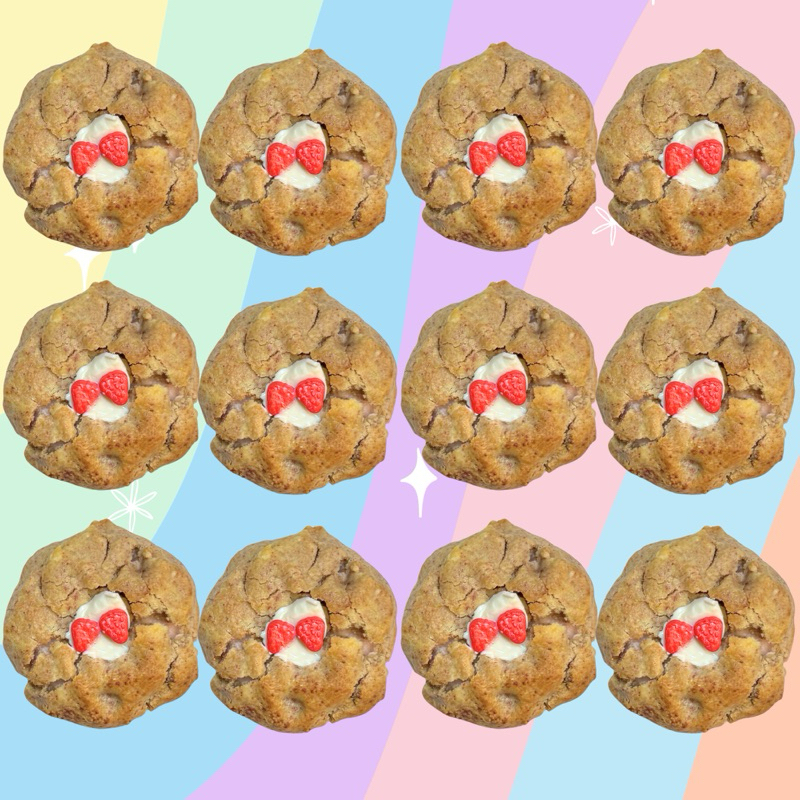 

Strawberry Cheese Softbaked Cookies