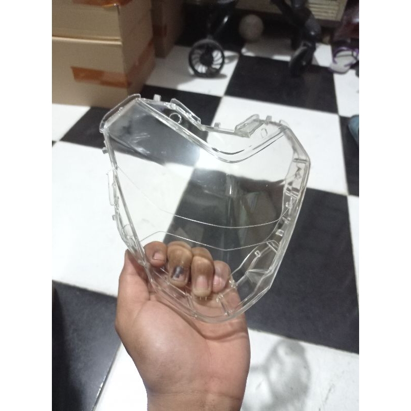 KACA MIKA LAMPU DEPAN SUPRA GTR 150 OLD LAMA