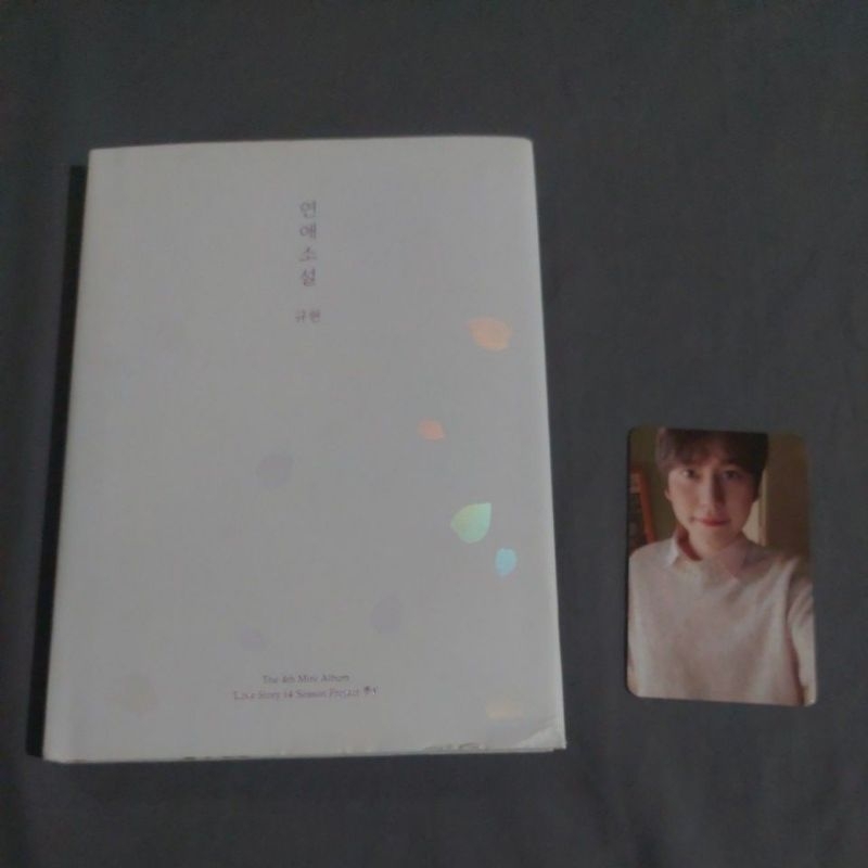 Unsealed Preloved Super Junior Kyuhyun The 4th Mini Album Love Story SM Entertainment