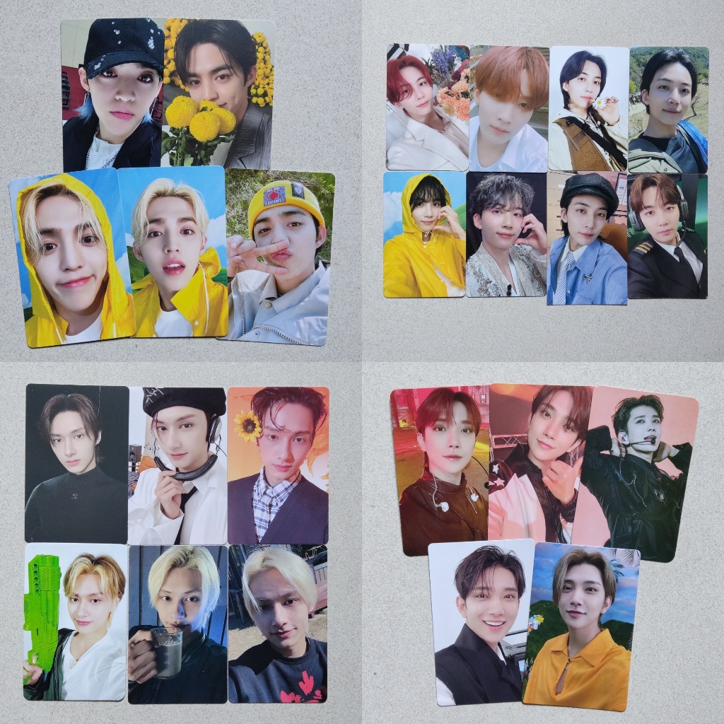 [Update Stock] RPC Photocard Seventeen SVT PC Face The Sun FTS Attacca sector 17 Tray Pangeran Wever