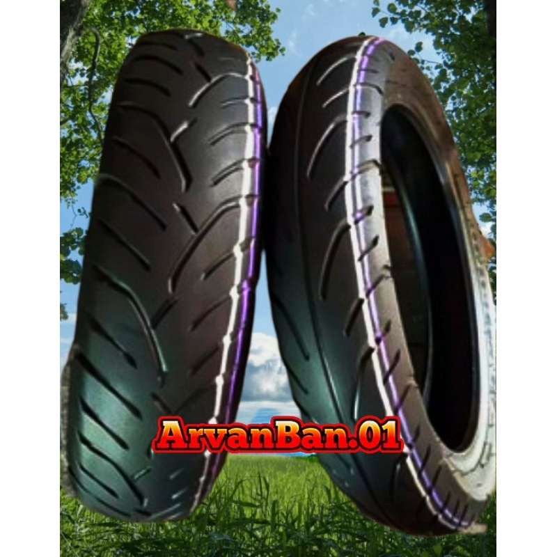 Sepasang Ban Motor Lexi Pcx Aerox Tubeless  100/80 & 120/70-14 Merk IRC