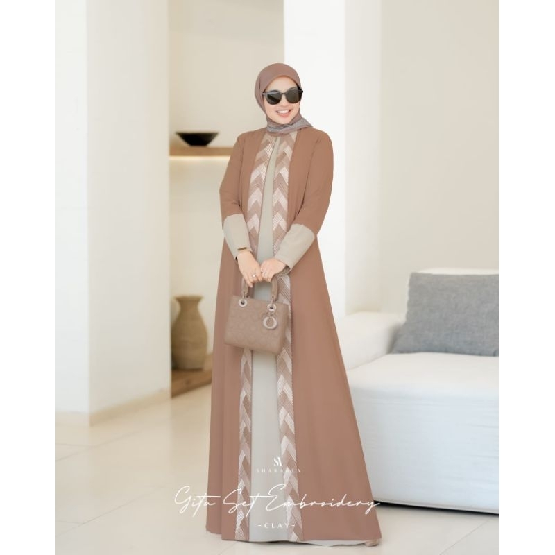 "New Arrival"
Gita Set Embroidery
(Set Scarf)
by shArarea