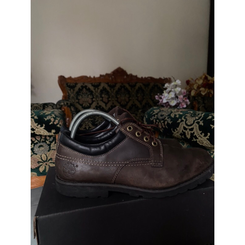 sepatu timberland low boots brown