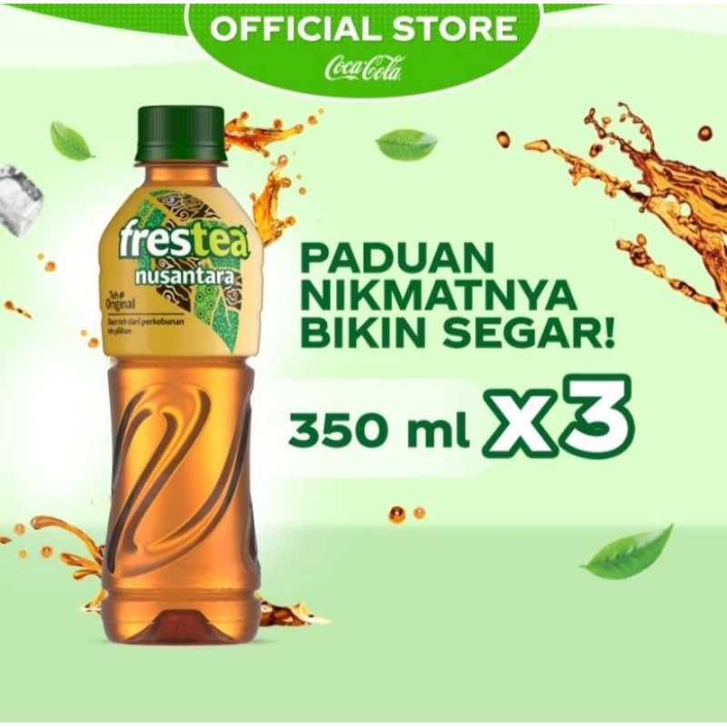 

FRESTEA TEH NUSANTARA 350ML ISI 3 PCS