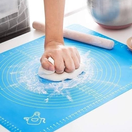 Diskon Pemesanan Alas Adonan Kue Silikon Silicone Mat Matras Kue Tatakan Adonan