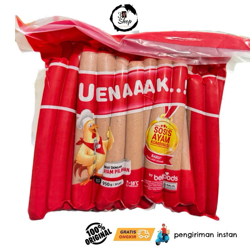 

BELFOODS SOSIS AYAM UENAAAK