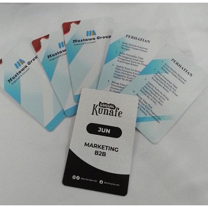 

Cetak ID Card / Plastic PVC / Kartu Member / ID Card Karyawan