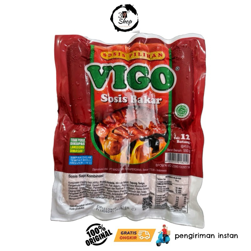 

VIGO SOSIS BAKAR 550 gr