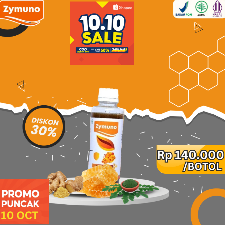 

ZYMUNO - Promil Program Hamil Peningkat Kesuburan Suami Istri Madu Herba Original BPOM