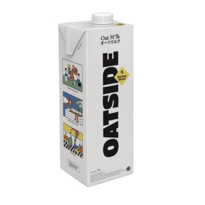

Oatside Oat Milk 1L Susu Oat - BARISTA