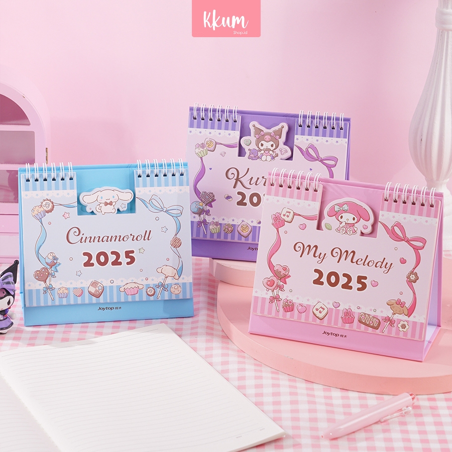 

Kalender Meja Sanrio 2025/ Calendar Memo 2025 Aesthetic Cute