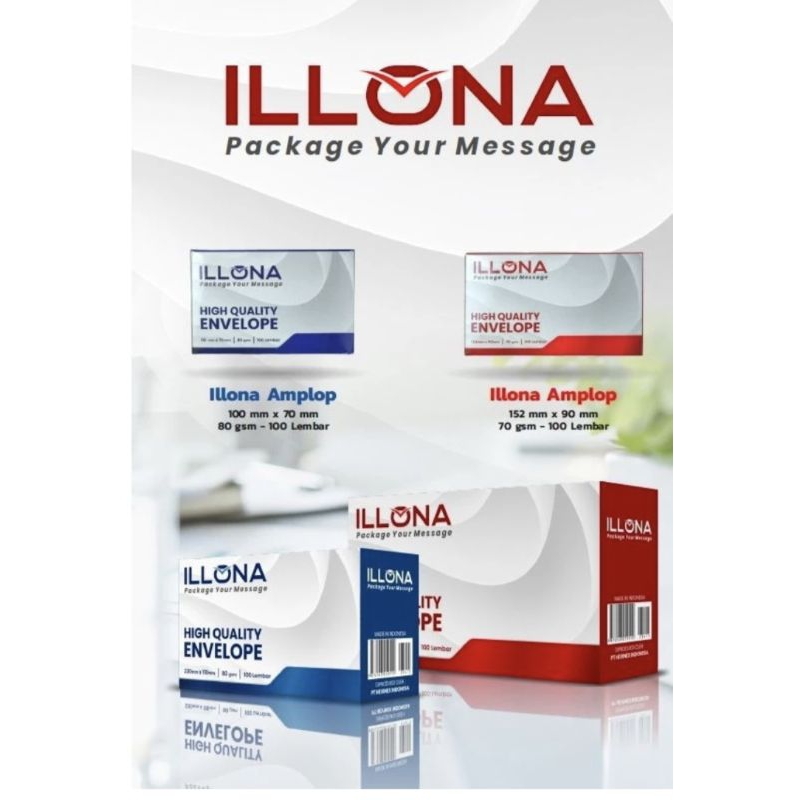 

Amplop illona isi 100 lembar