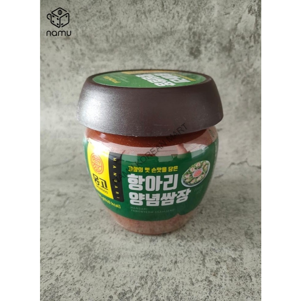 

Monggo Yangnyeom Ssamjang 500gr / Bumbu Ssamjang / Bahan Masak Korea / Bumbu Masak Korea / Ssamjang