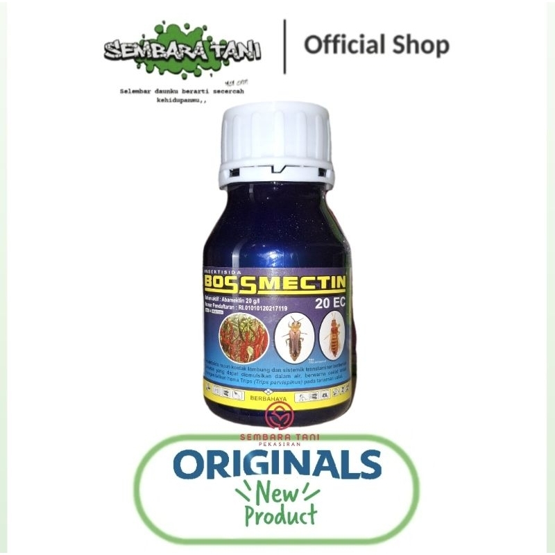 BOSSMECTIN 20 EC| INSEKTISIDA | ABAMECTIN MURNI
