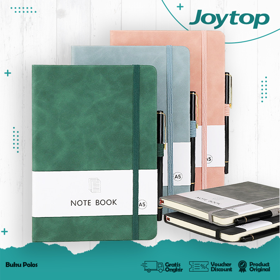 

JOYTOP 100 Lembar Notebook A5 A6 A7 buku catatan/ Buku tulis agenda tali/ Daily Book