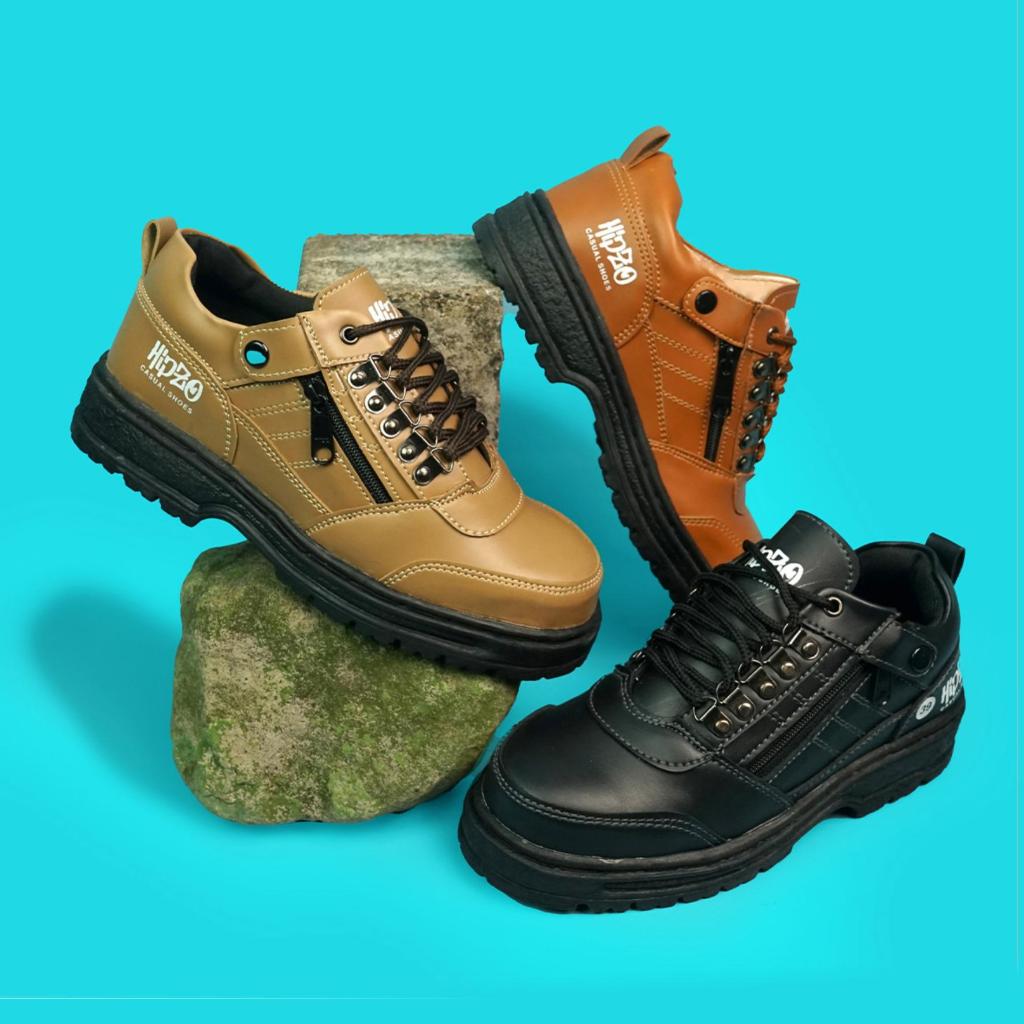 SEPATU KERJA PRIA SAFETY HIPZO M041
