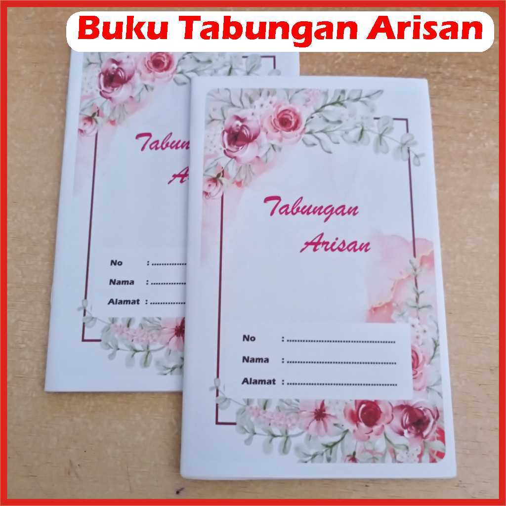 

Buku Tabungan Arisan -- Custom Cover- 16 HALAMAN - Buku Tabungan Arisan Harian/Mingguan/Bulanan