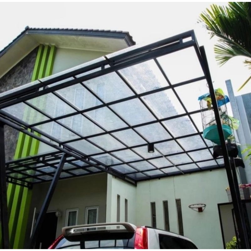 kanopi atap bening solarflat