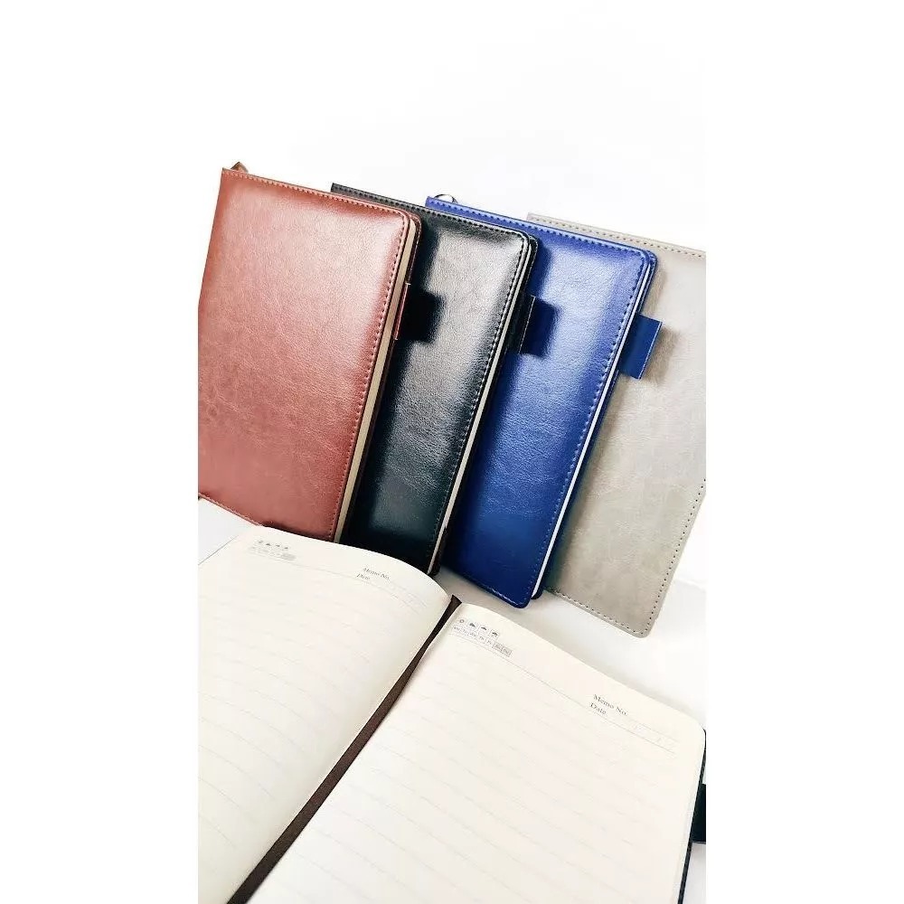 

Buku Agenda Kulit A5 / Notebook A5 Bergaris Cover Kulit (pcS)