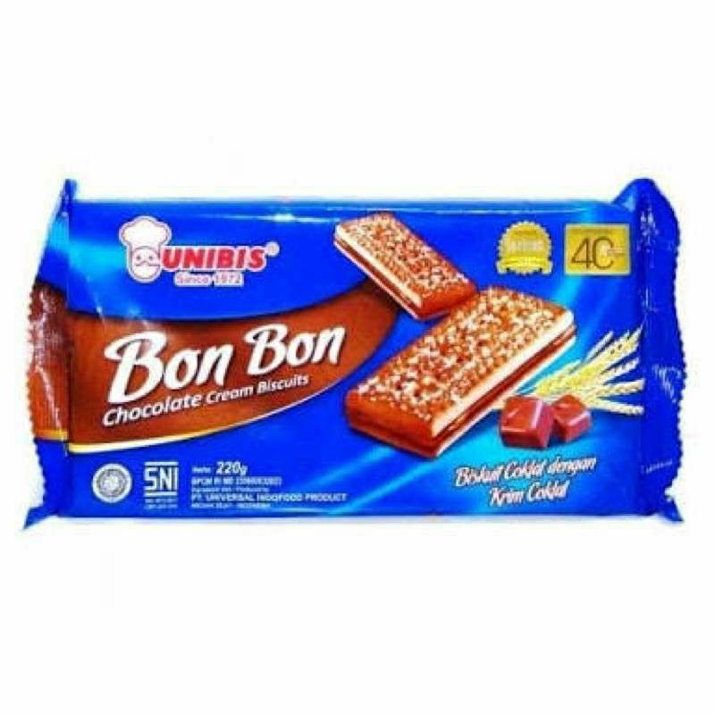 

Unibis Bon Bon biskuit coklat 200g