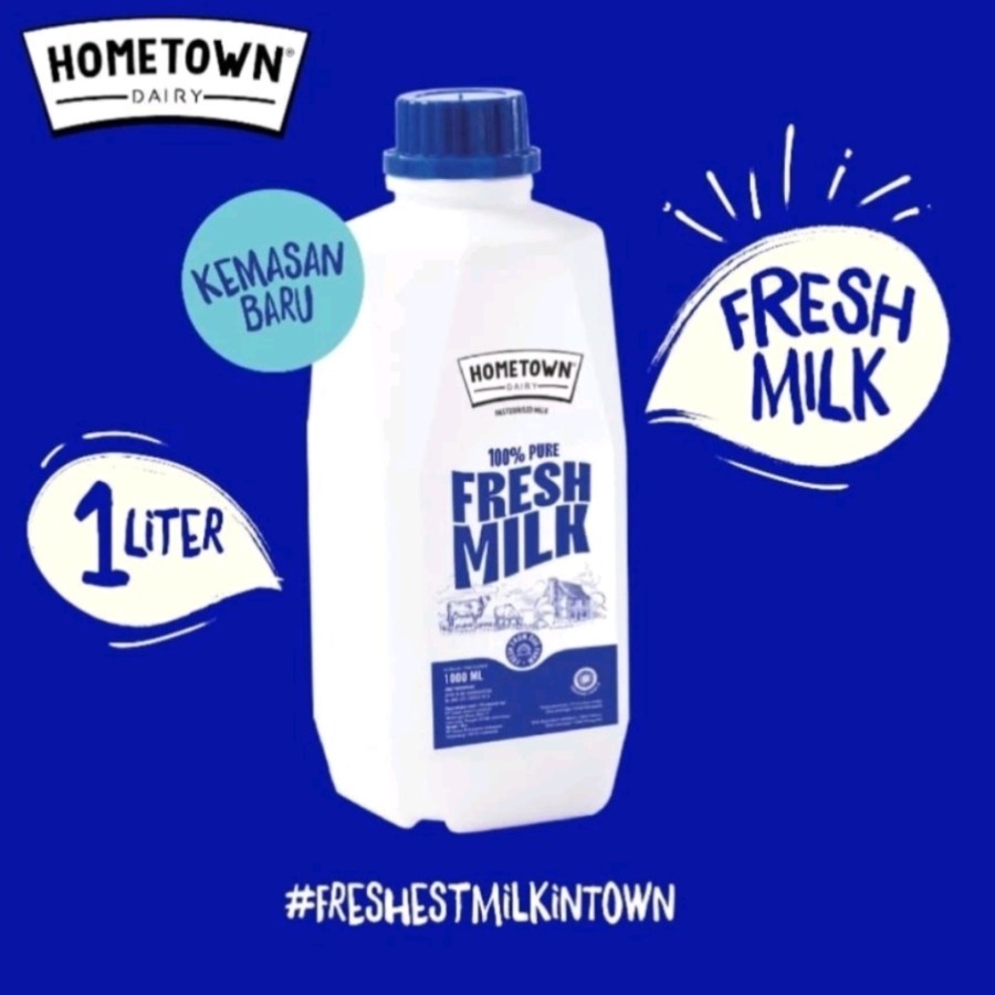 

home town fresh milk 1000ml