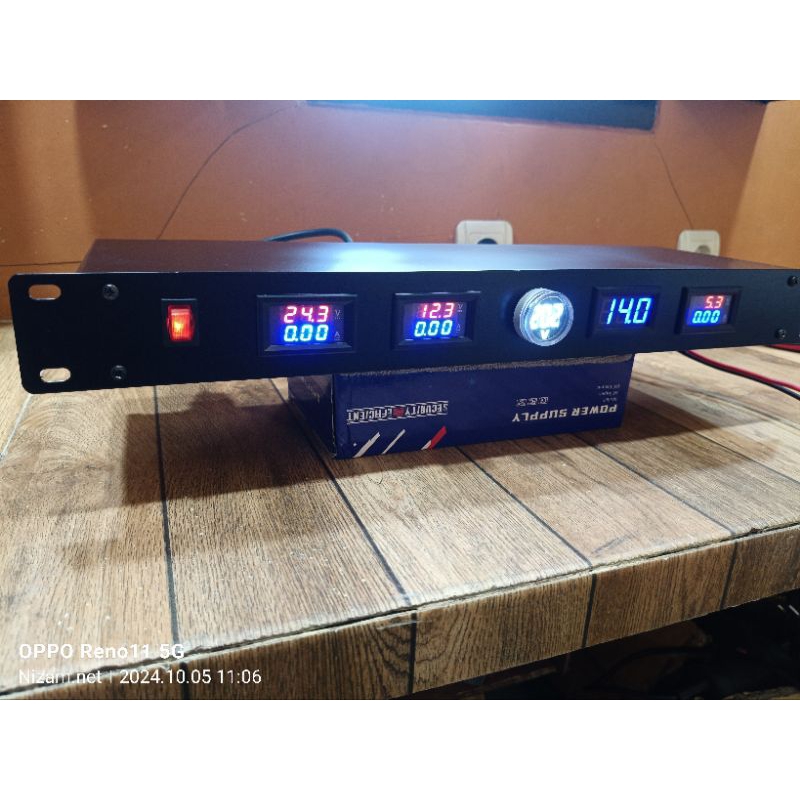 ups slim full dc 24V 6A 12V 10A 5V 10A