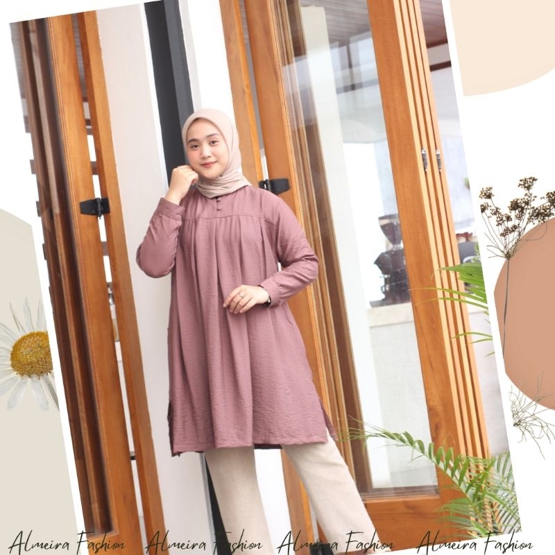 Tunik Wanita Alea Kekinian Terbaru 2024 Elegan dan Simple