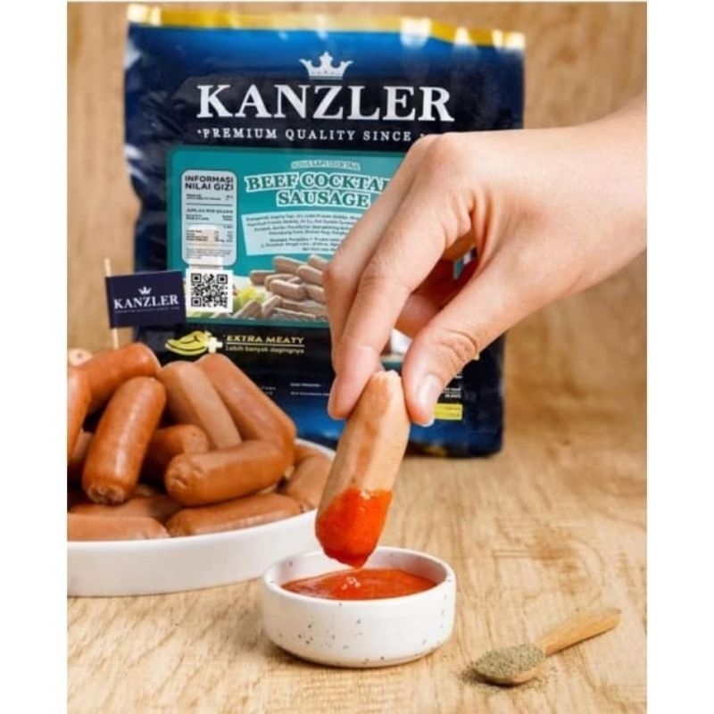 

KANZLER BEEF COOKTAIL 250GR (25PCS)