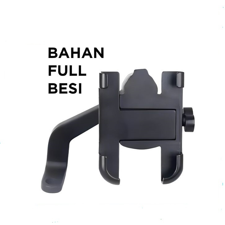 Holder HP Motor Besi di Spion Motor/ Stand Holder HP Motor Besi C2