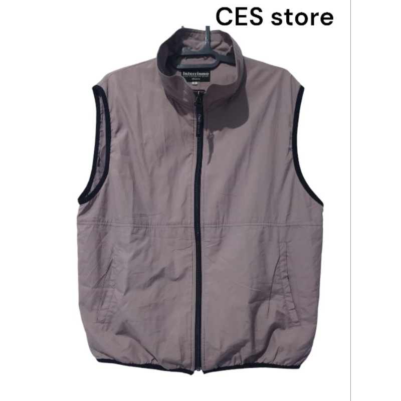 rompi vest fashion casual sport pria mizuno