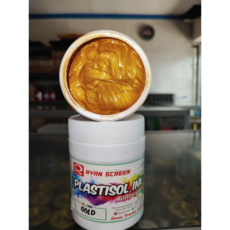 

Plastisol INK Gold 1/2kg - Ryan screen