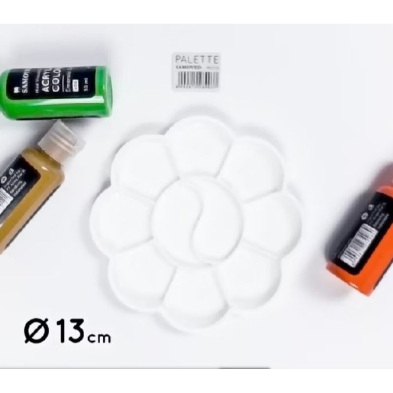 

Palet Lukis Cat Air / Cat Acrylic / Mixing Palette Tempat Untuk mencampur Cat Lukis
