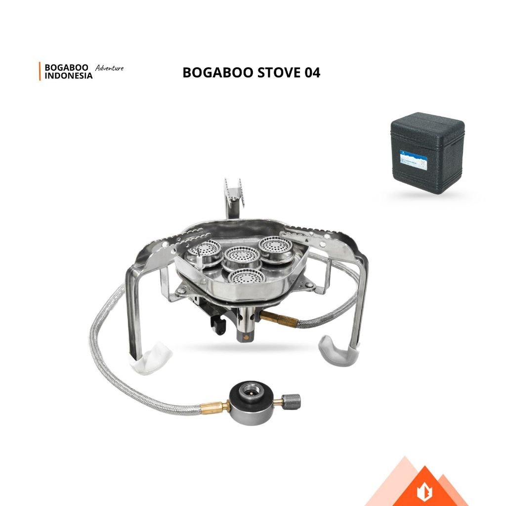 Bogaboo Stove 04 Ultralight - Kompor Gas Portable Ultralight  - Kompor Camping Lipat Outdoo