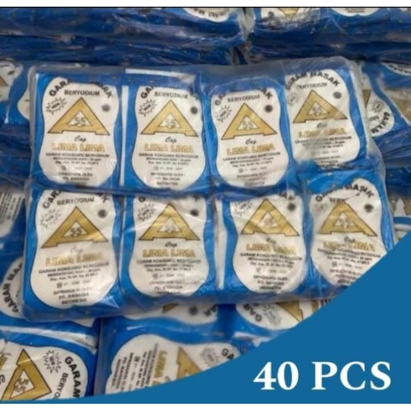 

GARAM DAPUR BERYODIUM 100GRAM 1BAL ISI 40PCS