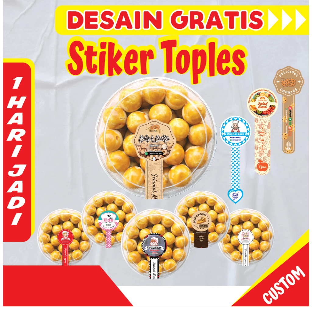 

Cetak Stiker Seal/Segel toples | Stiker Kue Kering Nastar | Stiker Segel Makanan | Stiker Botol (2)
