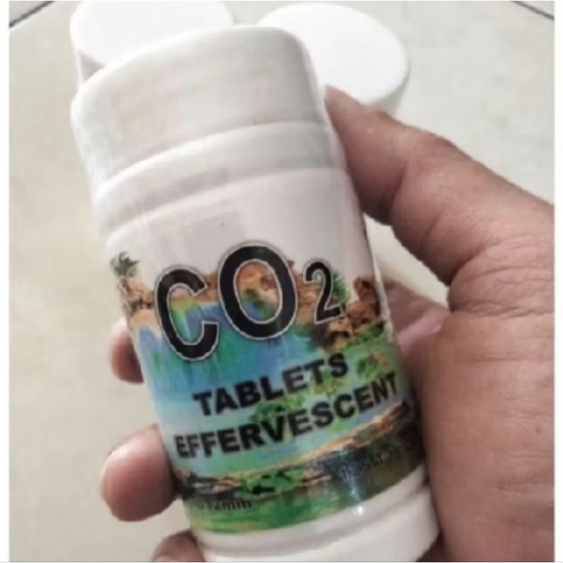 Tablet CO2 Co2 Tablet Aquascape Effervescent tablet Aquascape Tanaman Aquarium