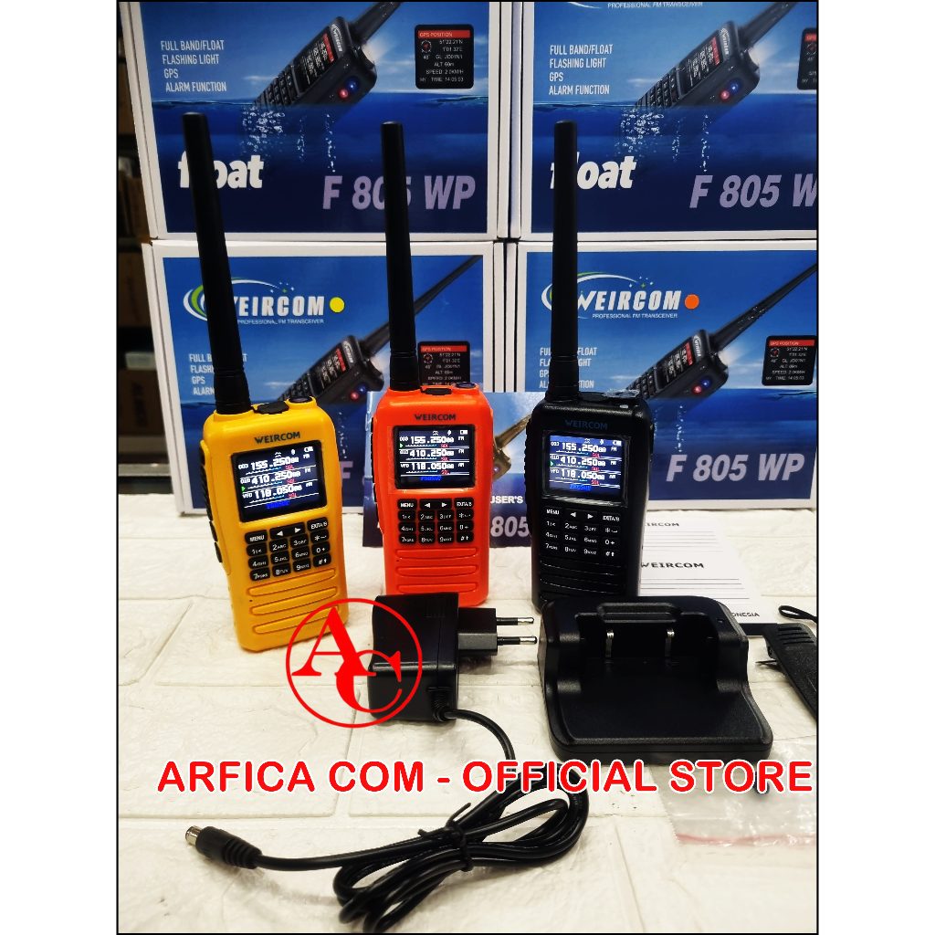 HT MARINE WEIRCOM F805WP F 805 WP HT WEIRCOM F 805WP 6BAND WATERPROOF MURAH
