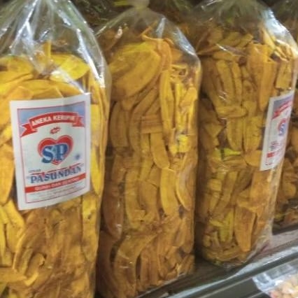 

Keripik Pisang Asin Gurih 500gr