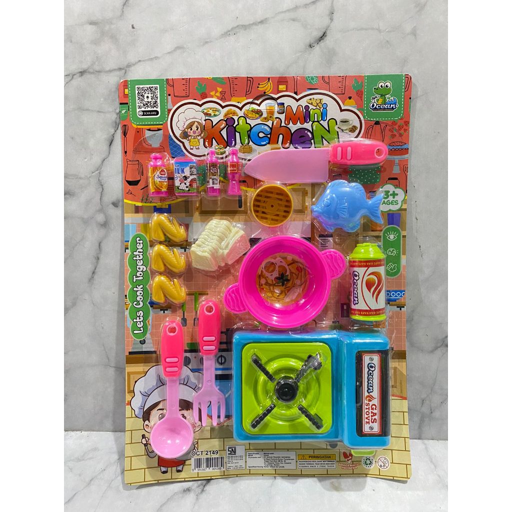 MINI KITCHEN TOYS MAINAN ANAK MEMASAK  2149/ miniatur kitchen