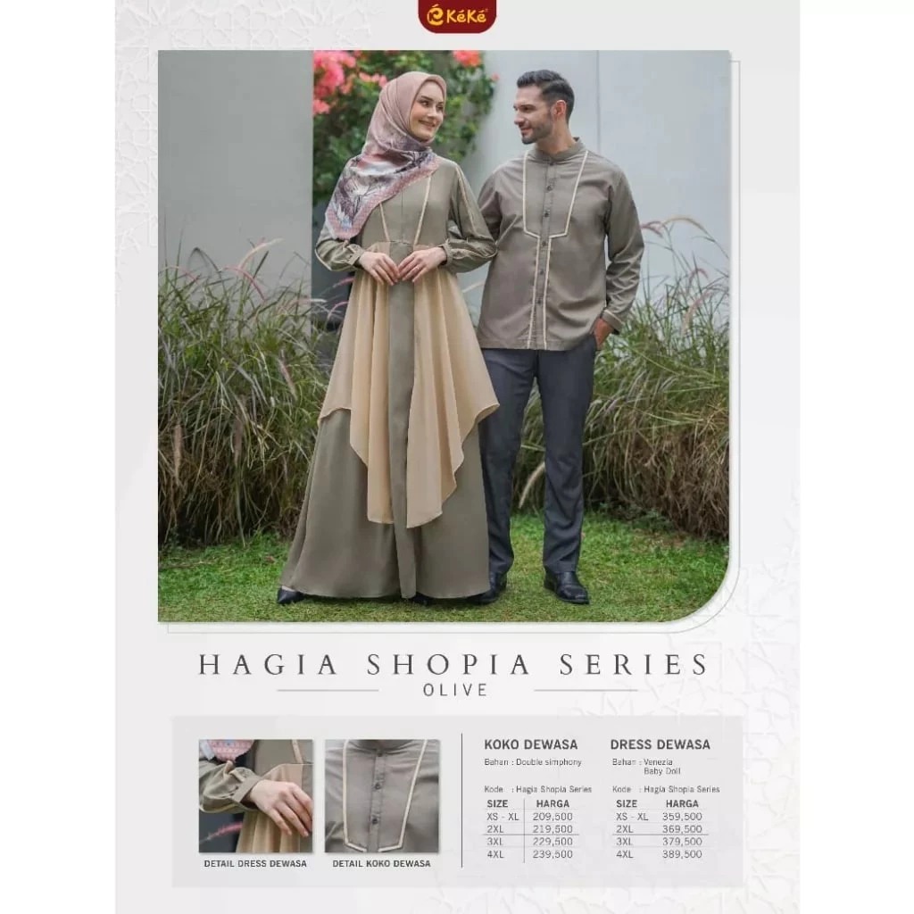 KEKE GAMIS GDK SR HAGIA SHOPIA