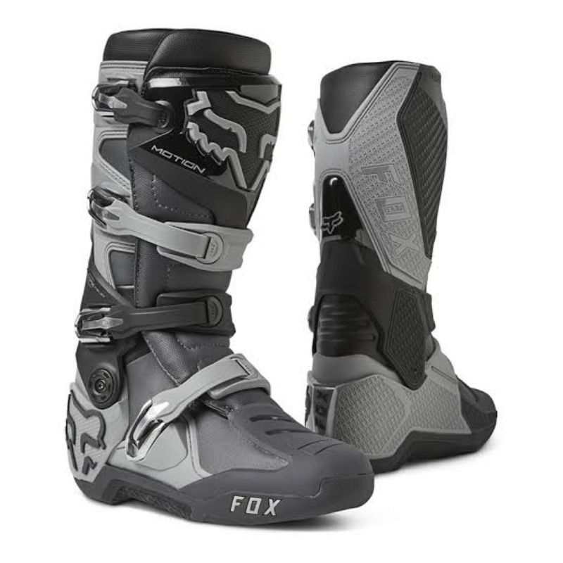 BOOTS FOX RACING MOTION DARK SHADOW ORIGINAL SEPATU MOTOCROSS TRAIL
