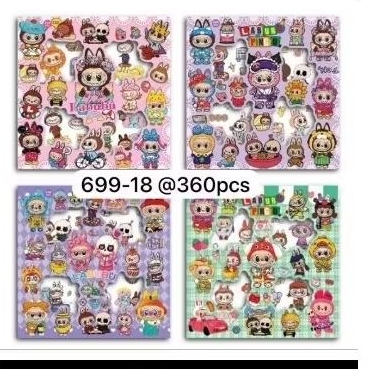 

Stiker Sanrio/Labubu Blackpink/Capybara