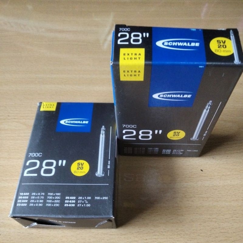 Ban Dalam Schwalbe 700 x 18-25 Extralight