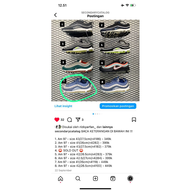 airmax 97 have a nike day no7 postingan