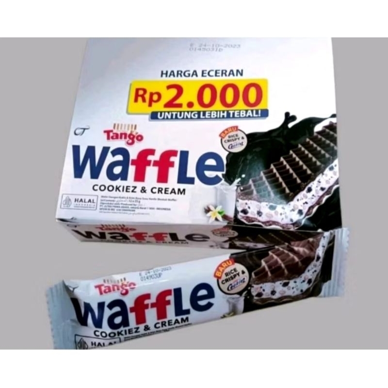 

Tango Waffle Choco Hazenut 1 Box isi 12 pcs