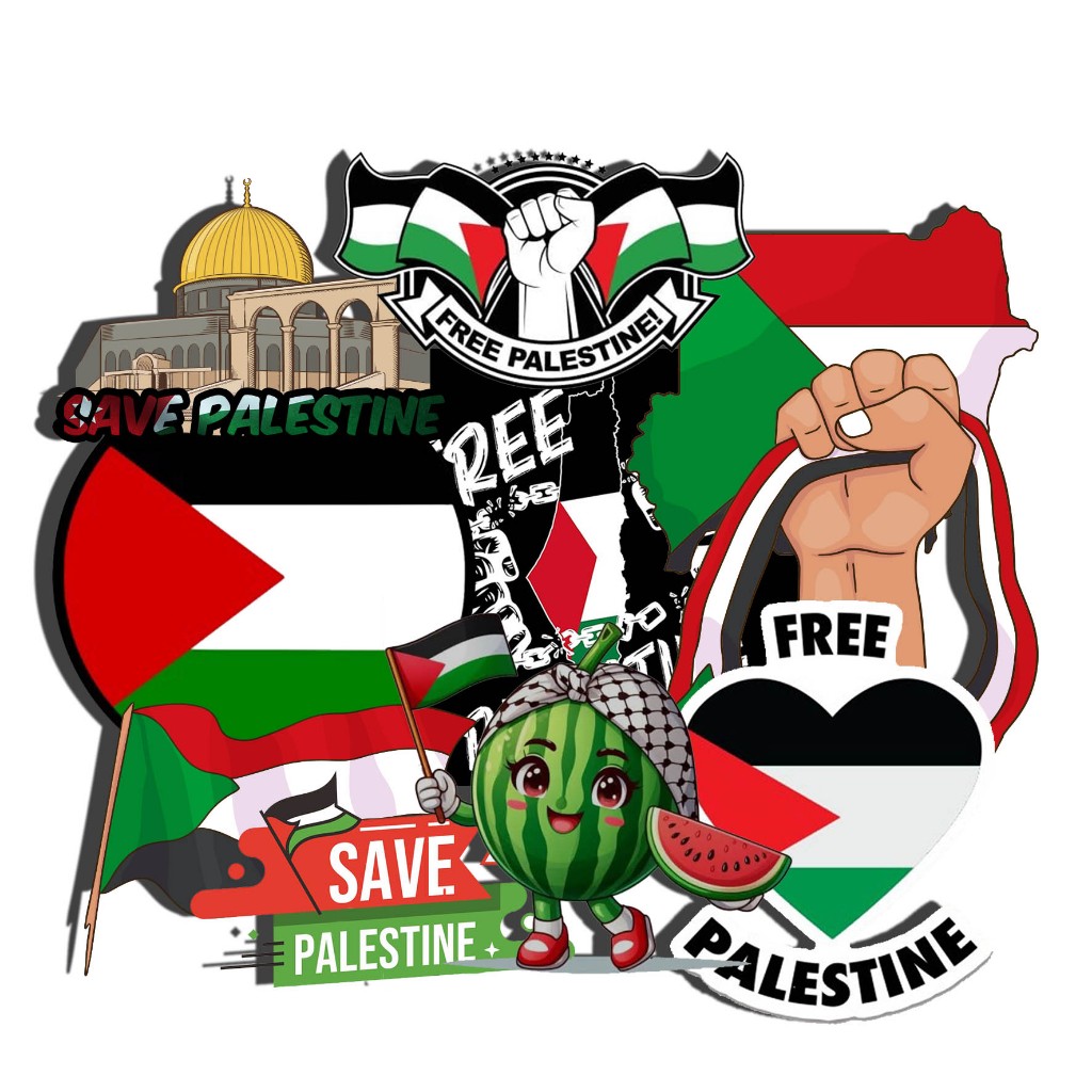 

Stiker Aesthetic Palestine 10 pcs (sticker laptop tumbler notebook HP)