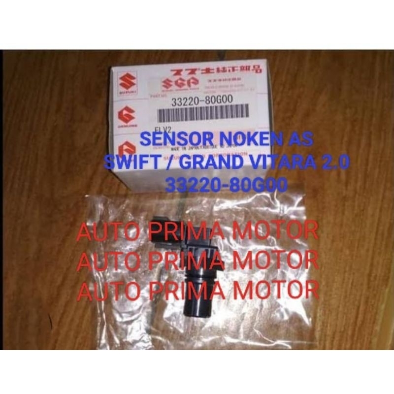SENSOR CAMSHAFT NOKEN AS CMP SWIFT GRAND VITARA 2.0 33220-80G00 ORI