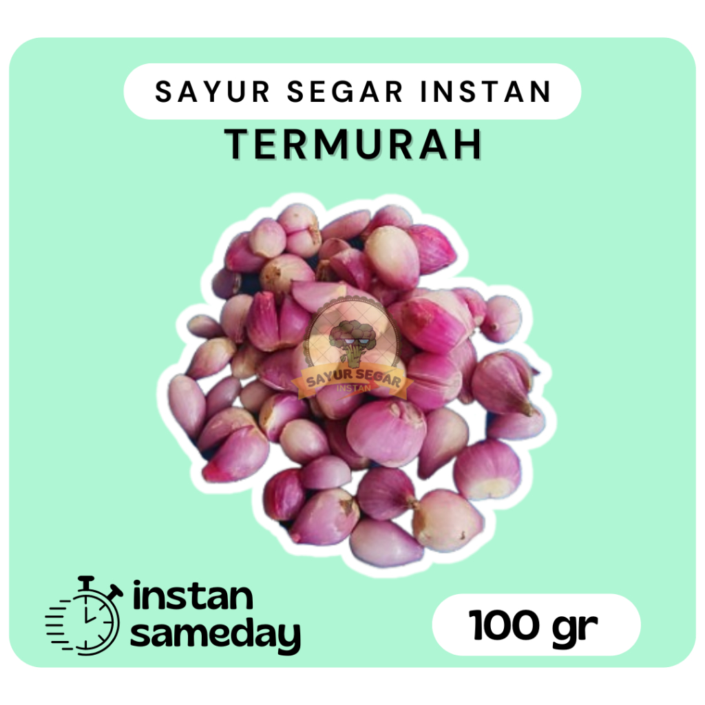 

Bawang Merah Kupas Bersih 100gram