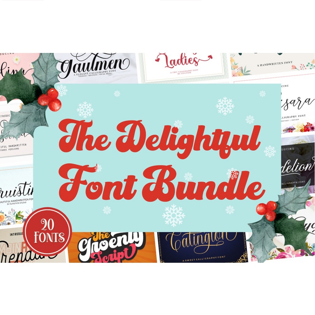 

Delightfull font bundle